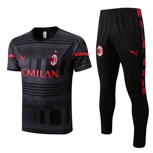 Trikot AC Milan Komplett-Set 2022-2023 Grau